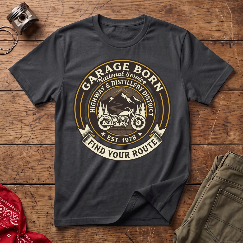Garage Born Distillery T-Shirt
