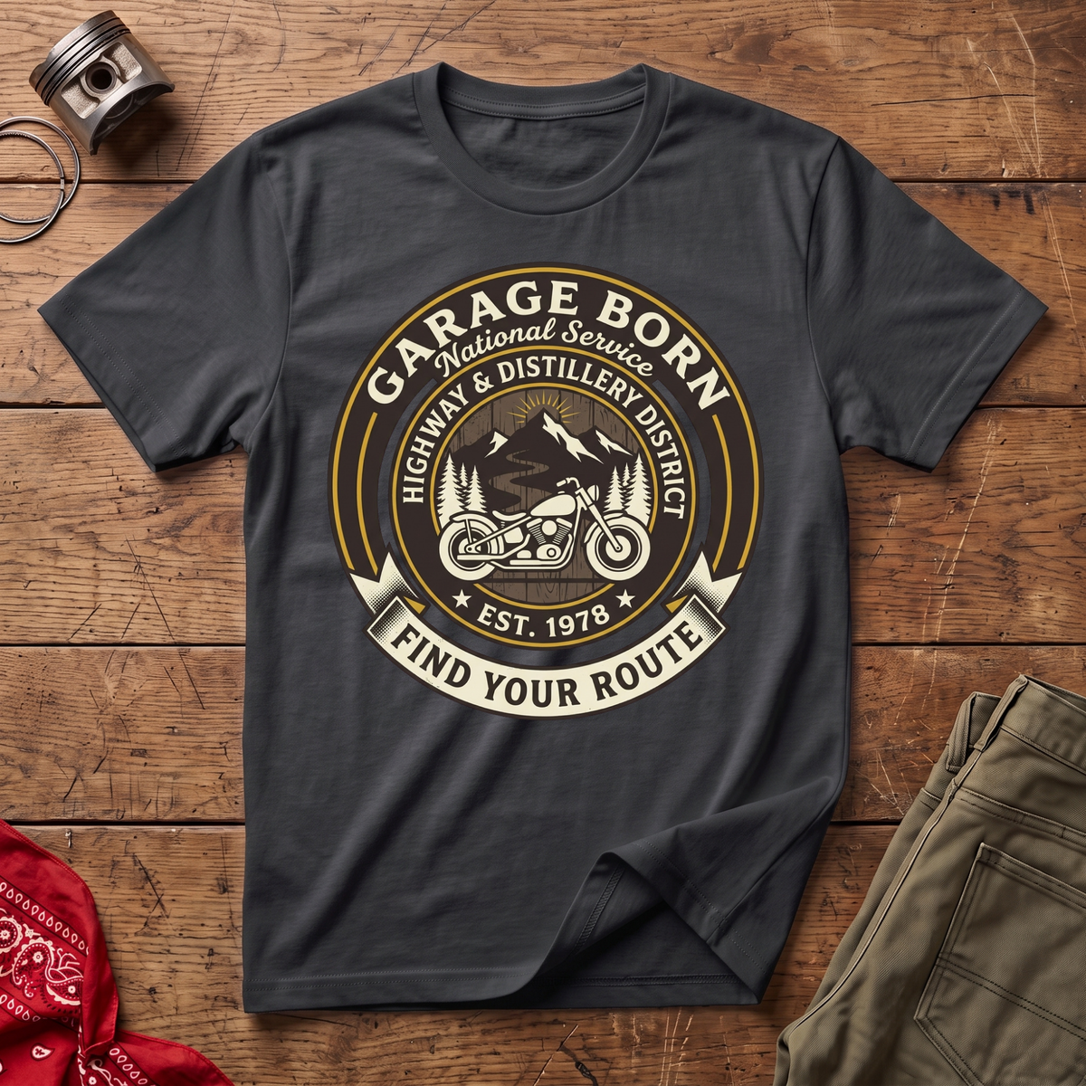 Garage Born Distillery T-Shirt