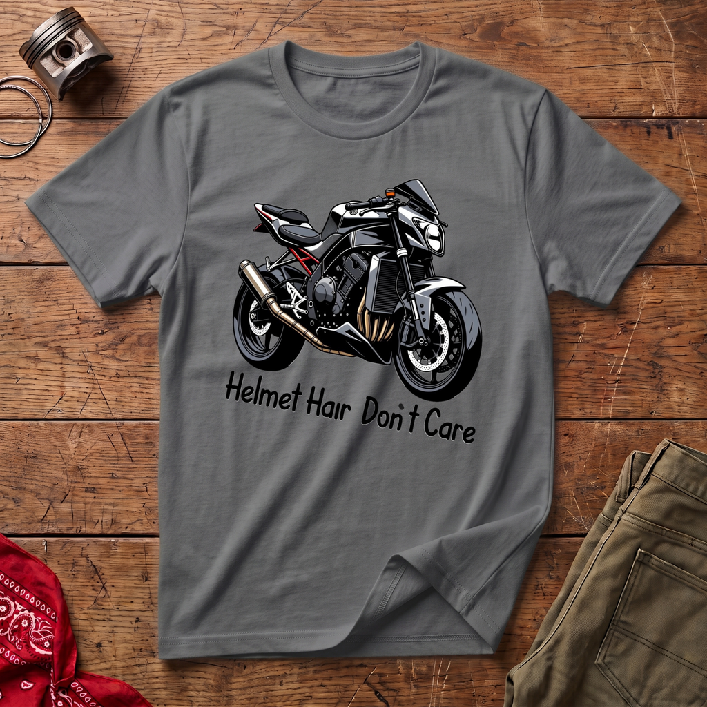 Helmet Hair T-Shirt