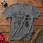 Two Wheels One Soul V3 T-Shirt