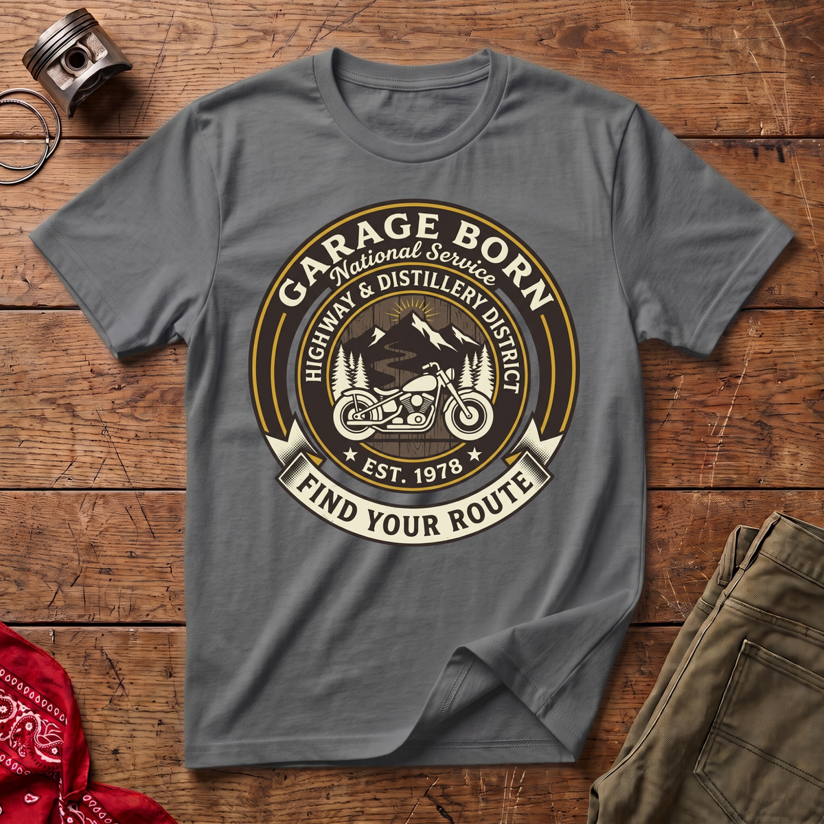 Garage Born Distillery T-Shirt