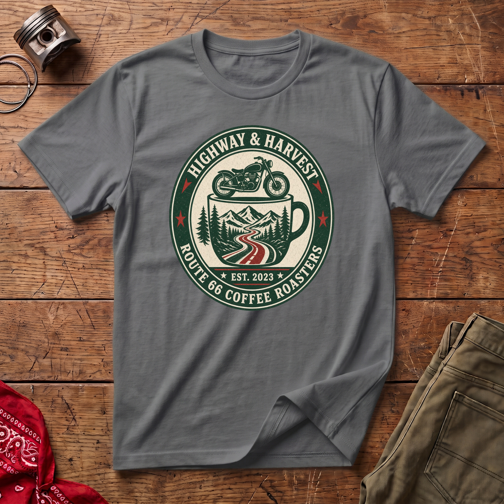 Highway & Coffee T-Shirt