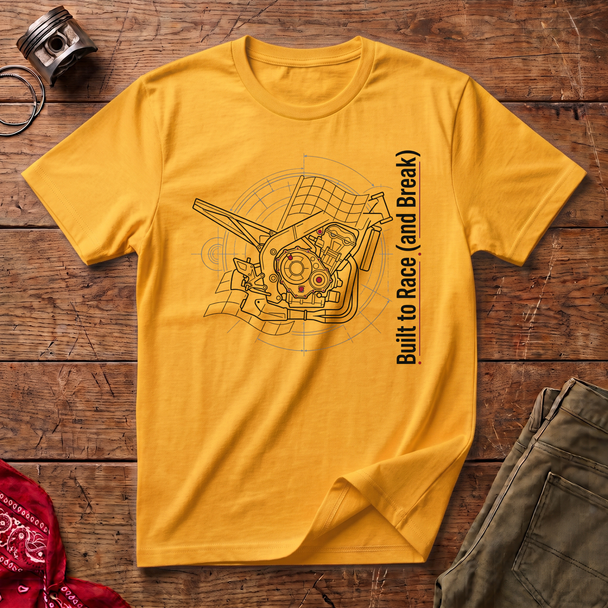 Built to Race and Break T-Shirt