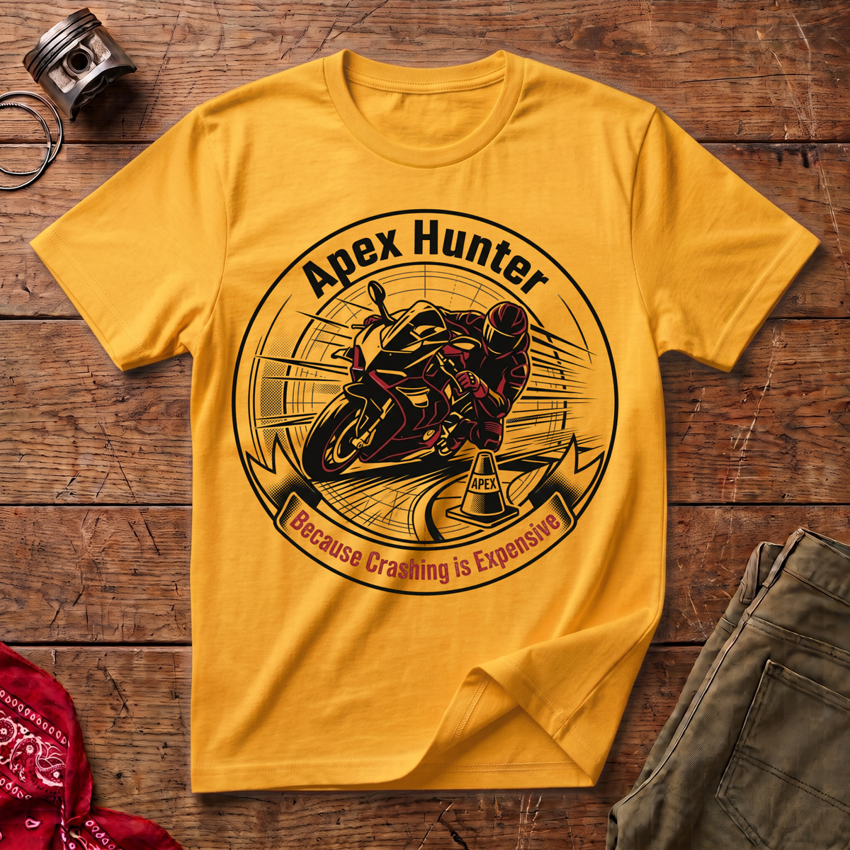 Crashing Expensive T-Shirt