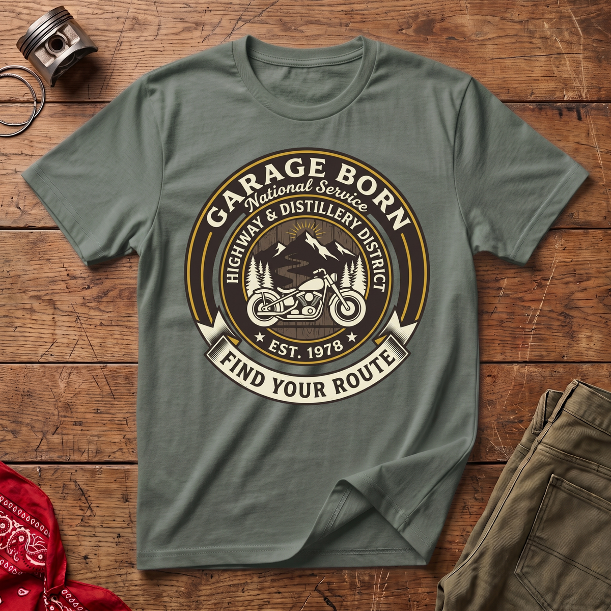 Garage Born Distillery T-Shirt