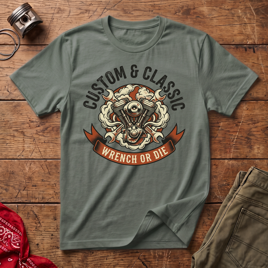 Wrench or Die T-Shirt