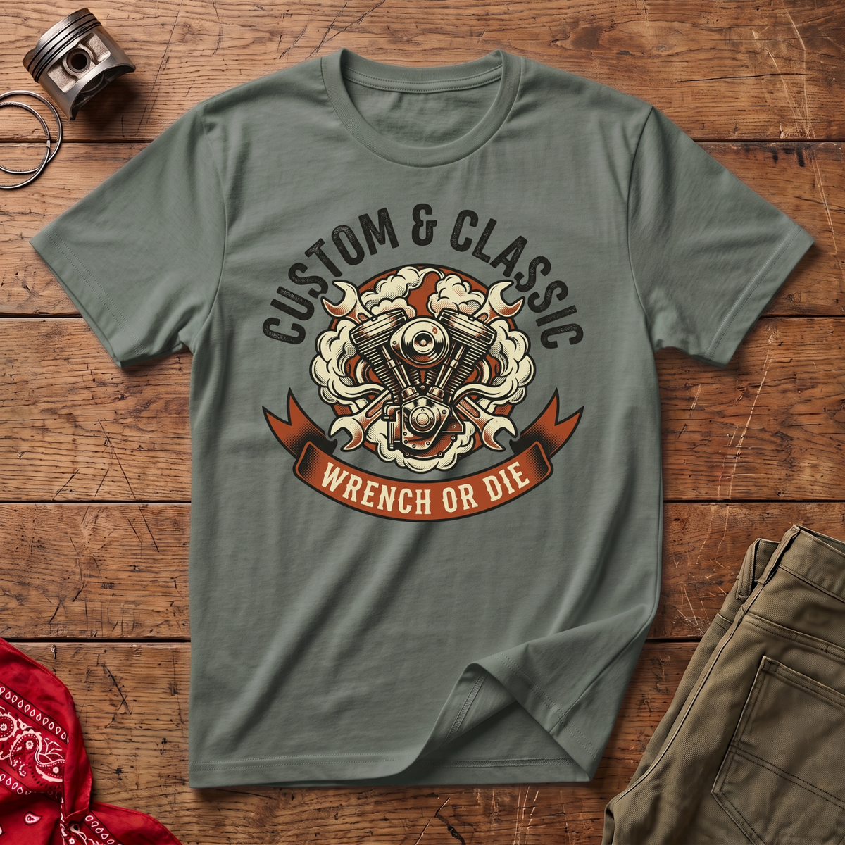 Wrench or Die T-Shirt