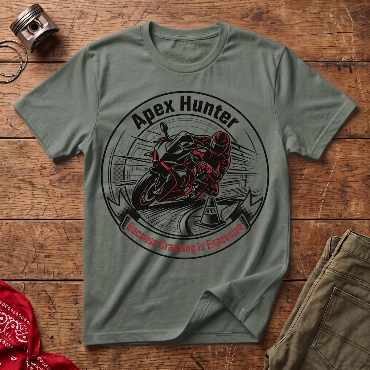 Crashing Expensive T-Shirt