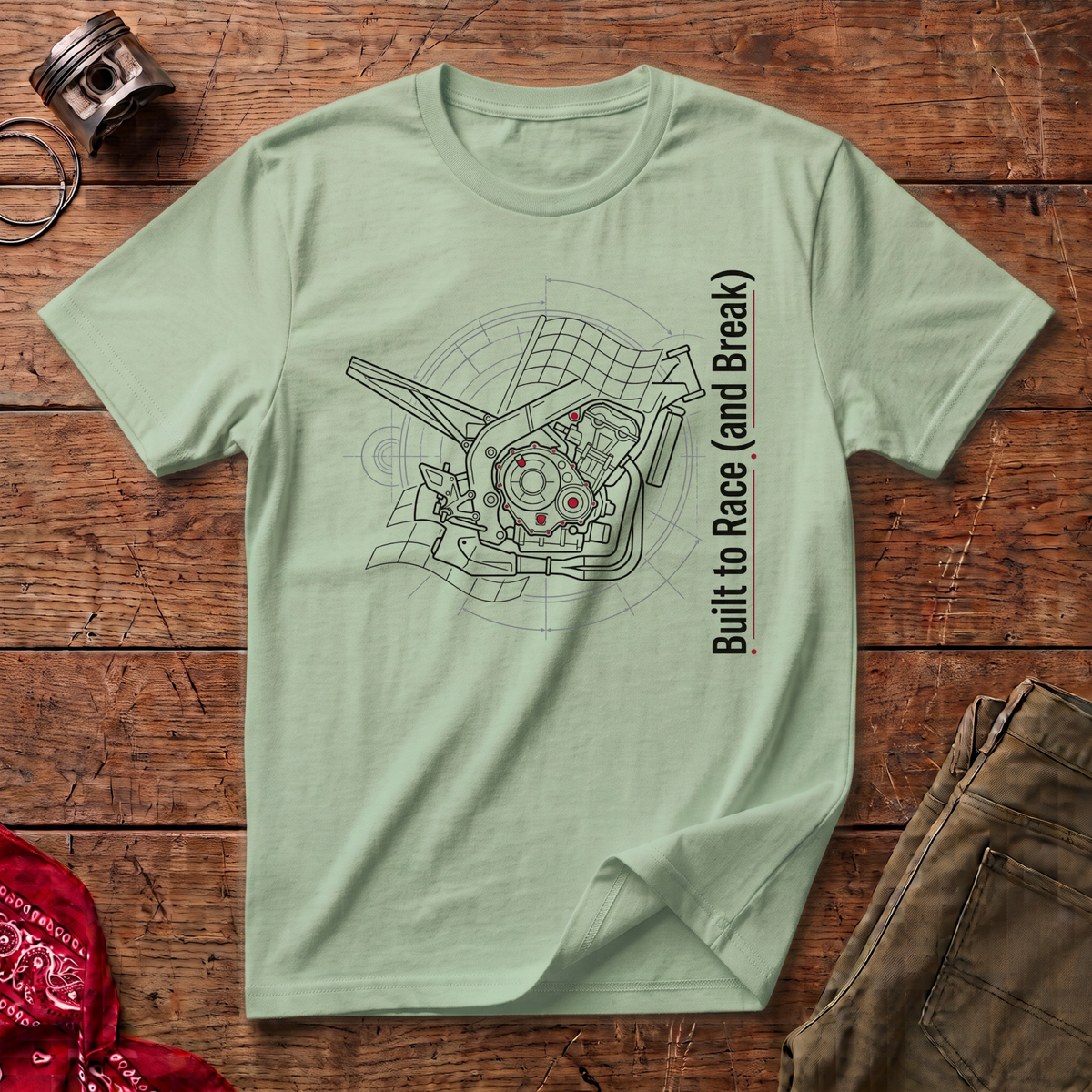 Built to Race and Break T-Shirt