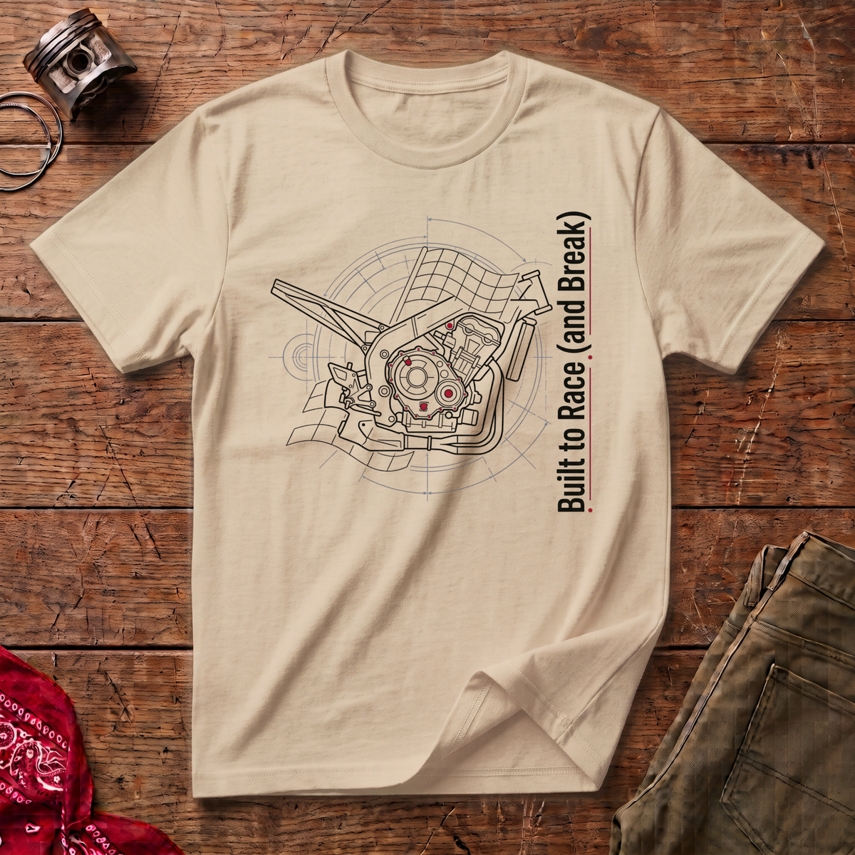 Built to Race and Break T-Shirt