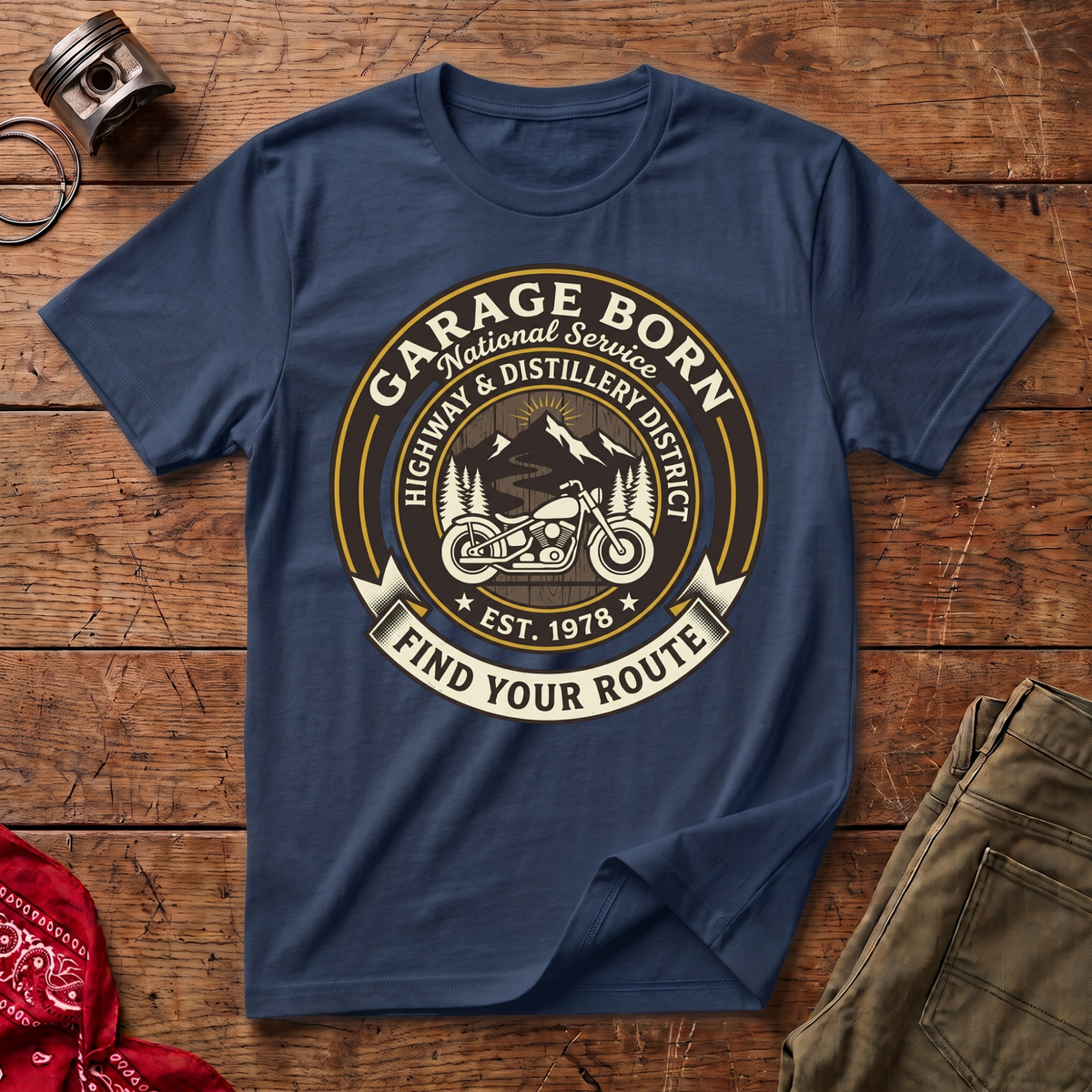 Garage Born Distillery T-Shirt