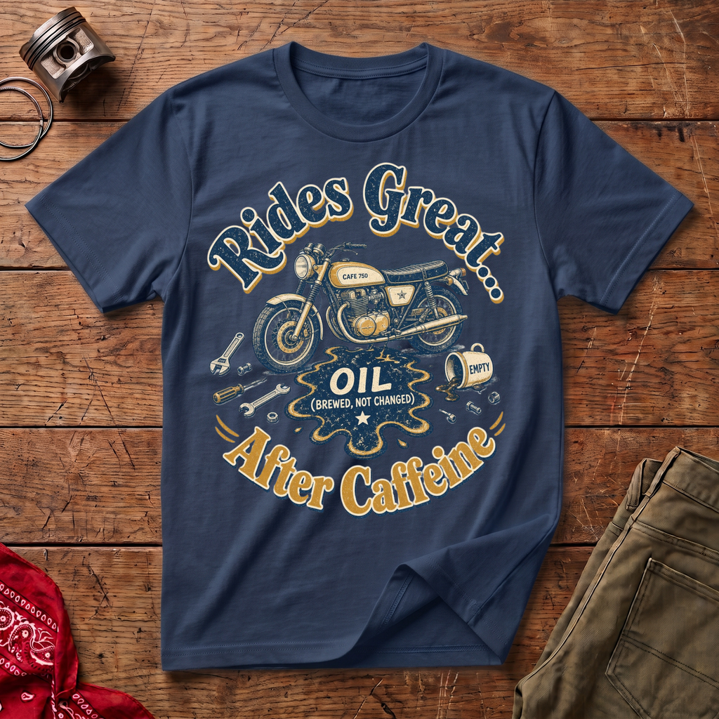 Rides Great After Caffeine T-Shirt