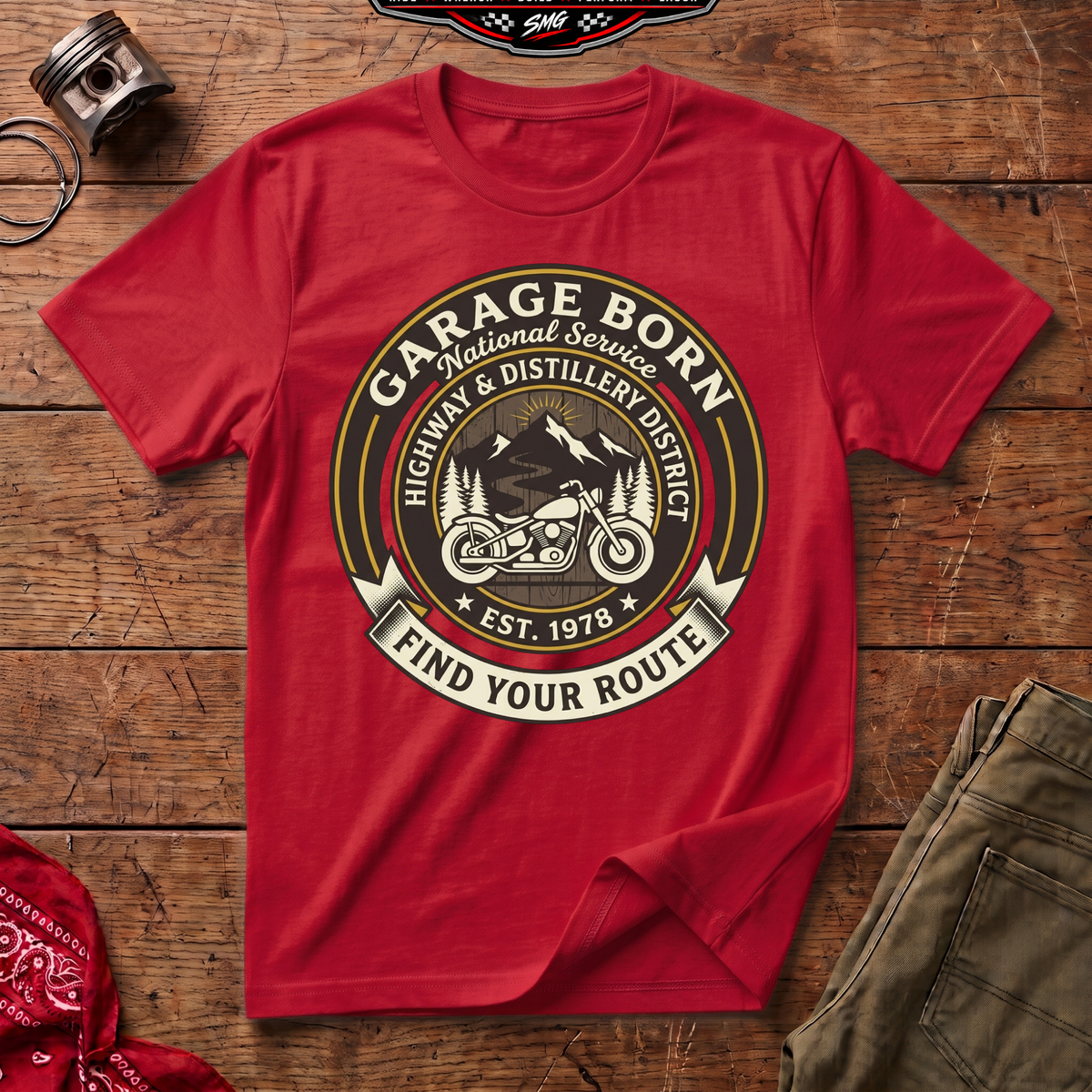 Garage Born Distillery T-Shirt