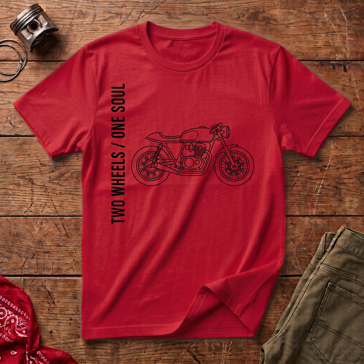 Two Wheel One Soul V2 T-Shirt