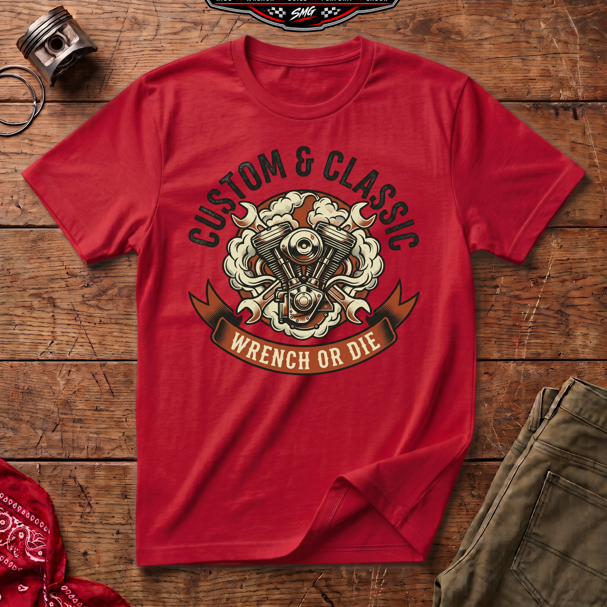 Wrench or Die T-Shirt