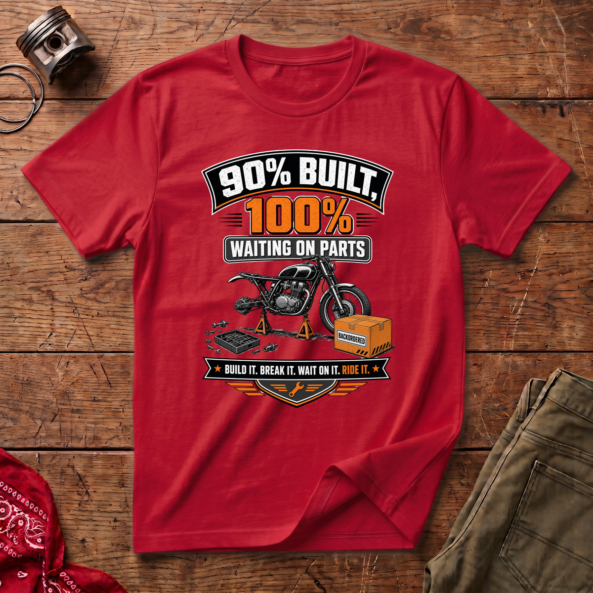 Waiting on Parts T-Shirt
