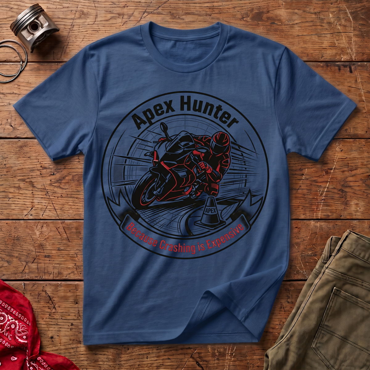 Crashing Expensive T-Shirt