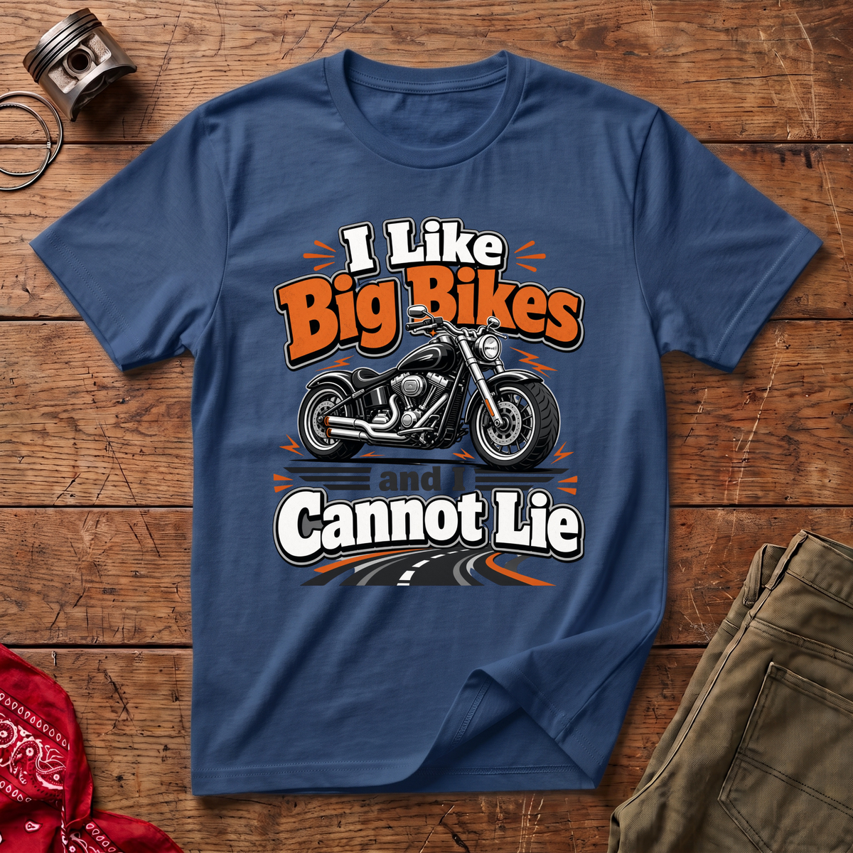 I Like Big Bikes T-Shirt