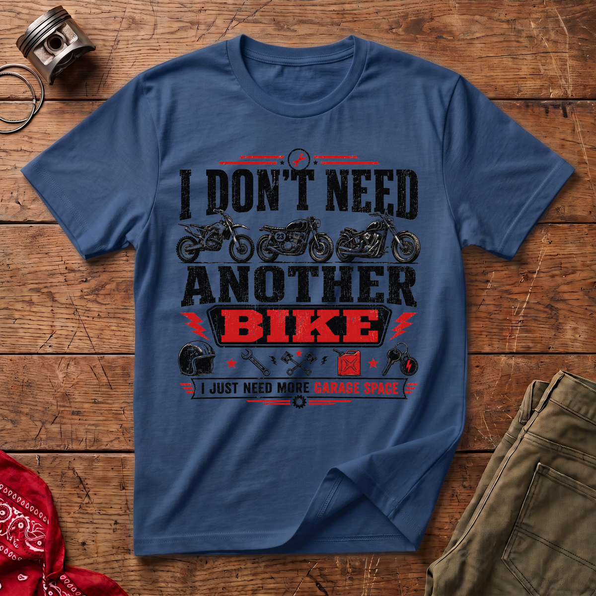 More Garage Space T-Shirt