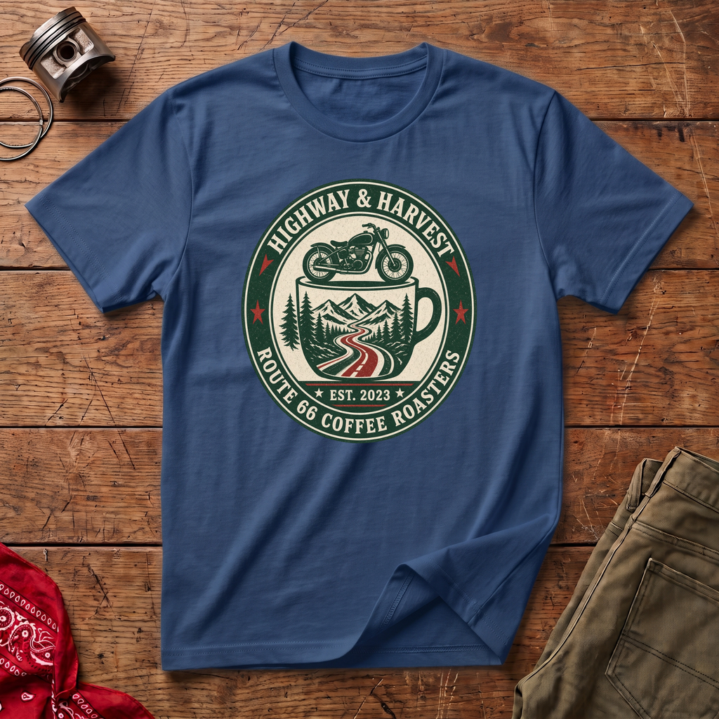 Highway & Coffee T-Shirt