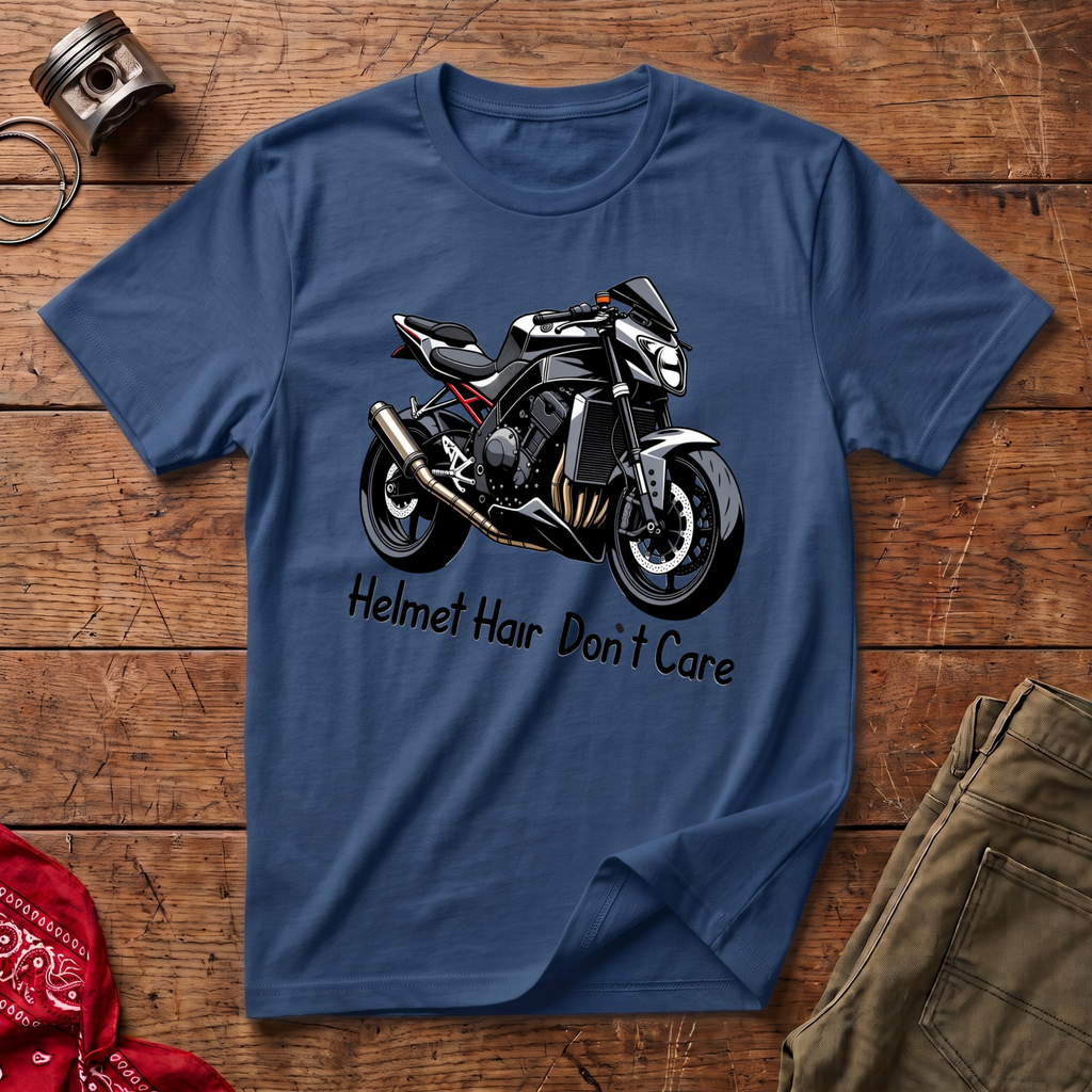 Helmet Hair T-Shirt