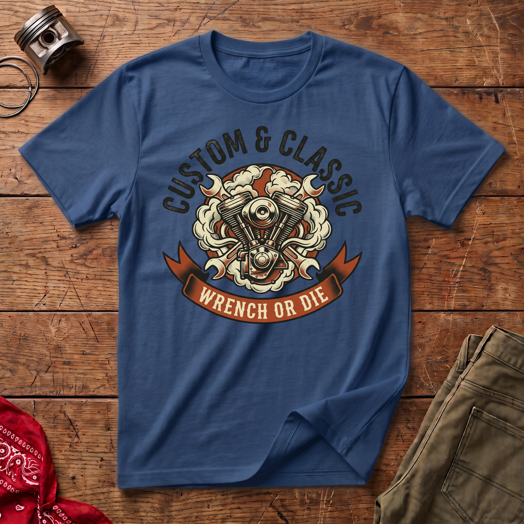 Wrench or Die T-Shirt
