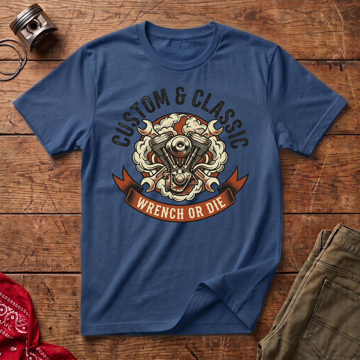 Wrench or Die T-Shirt