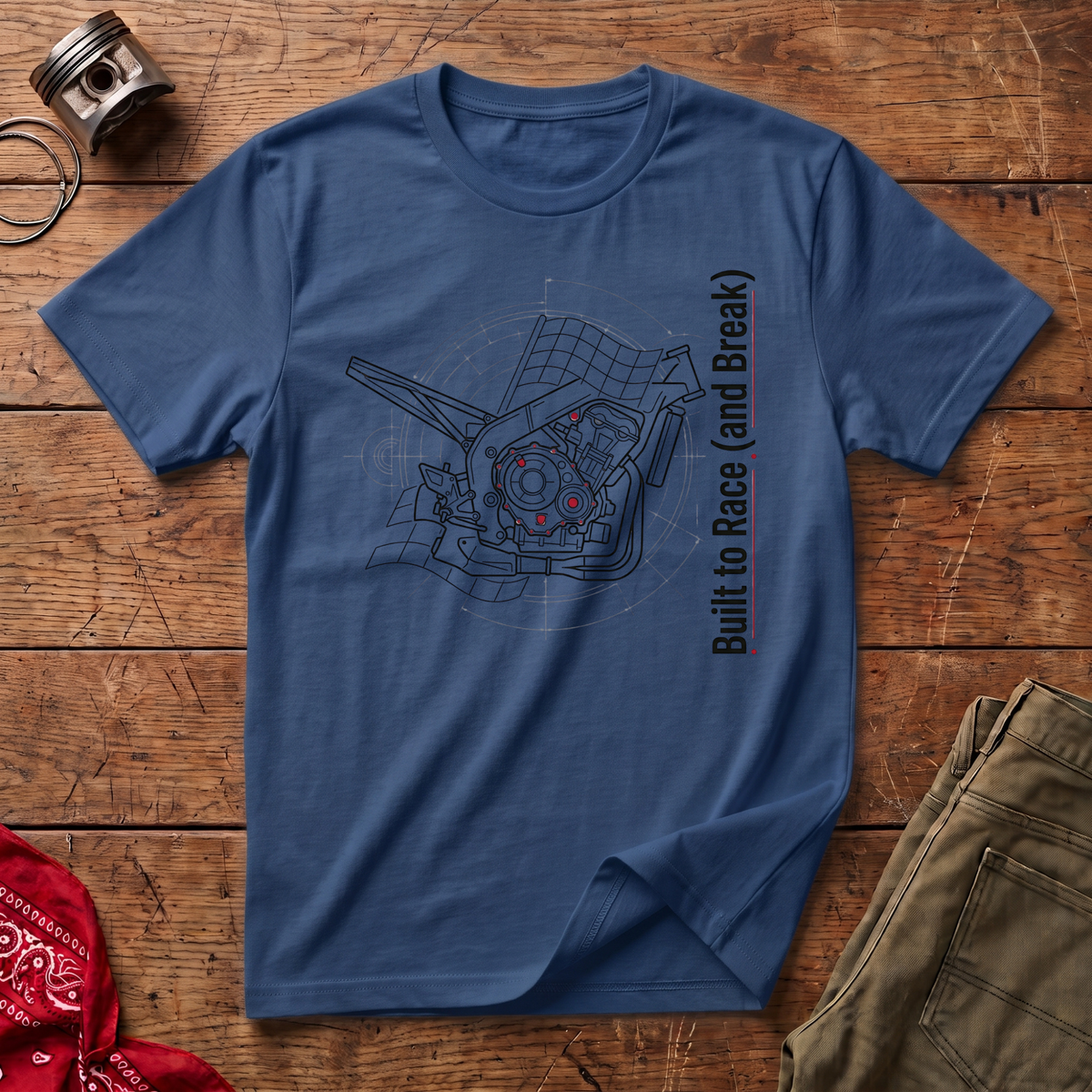 Built to Race and Break T-Shirt