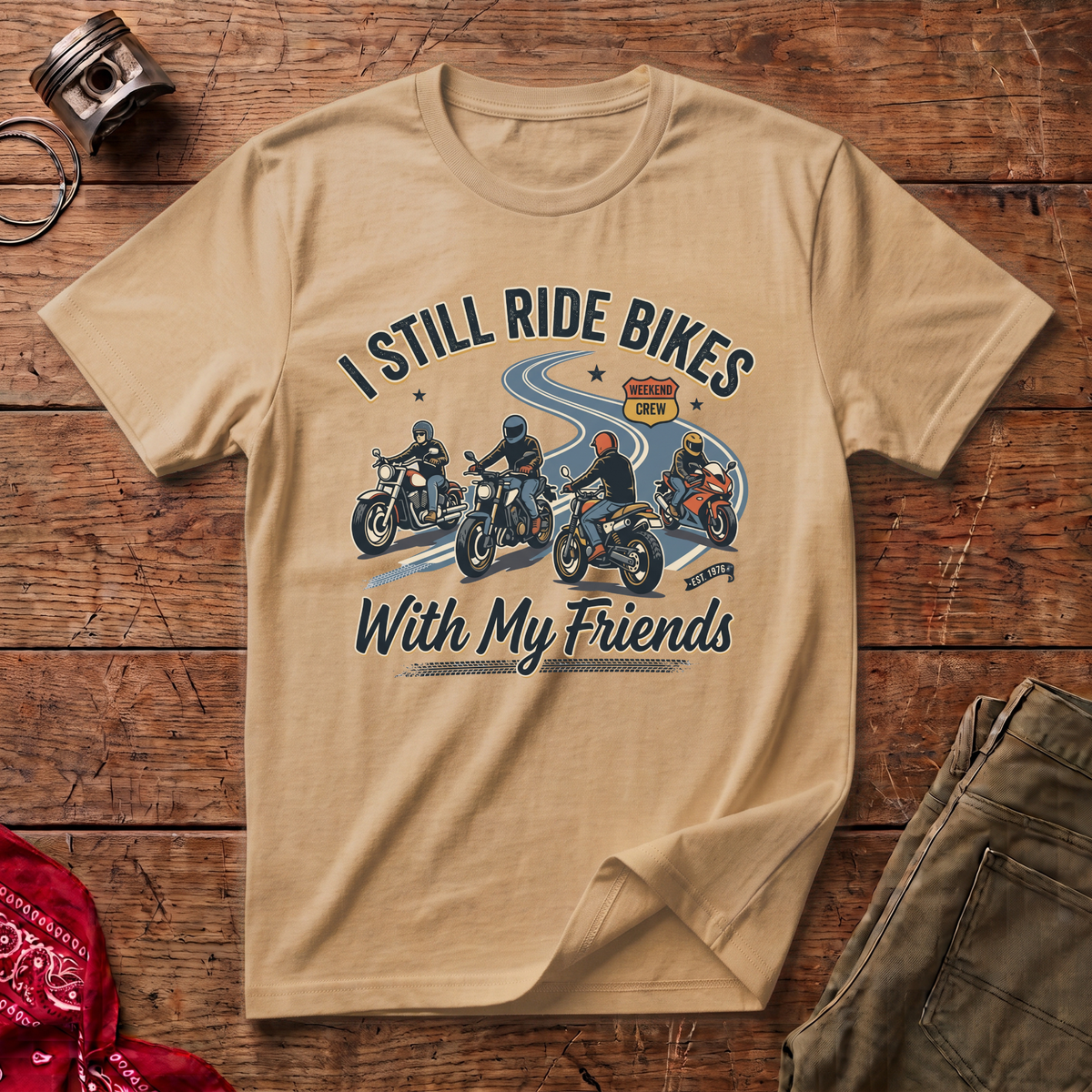 Still Ride Bikes T-Shirt