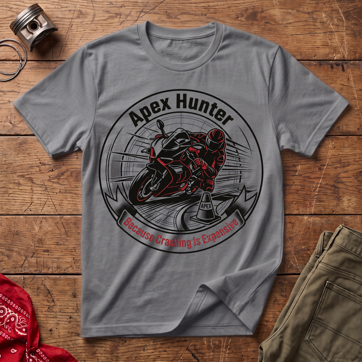 Crashing Expensive T-Shirt