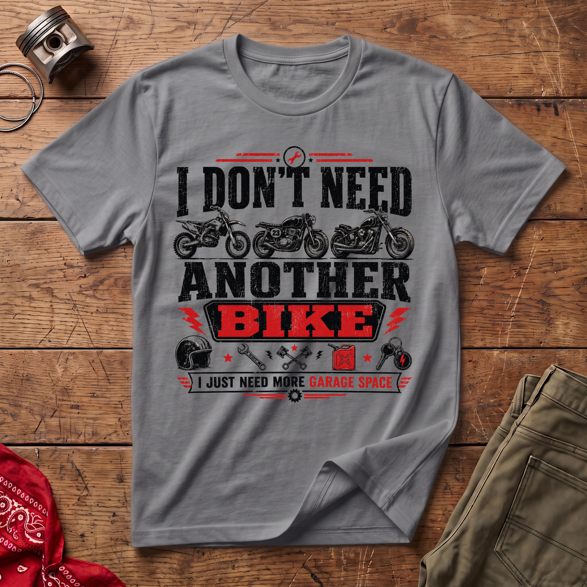 More Garage Space T-Shirt