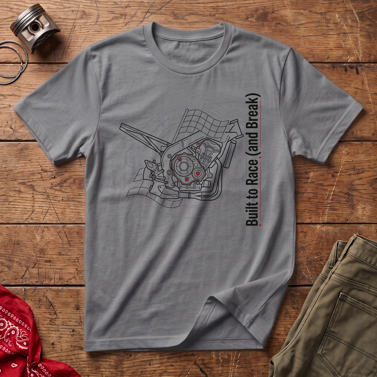 Built to Race and Break T-Shirt