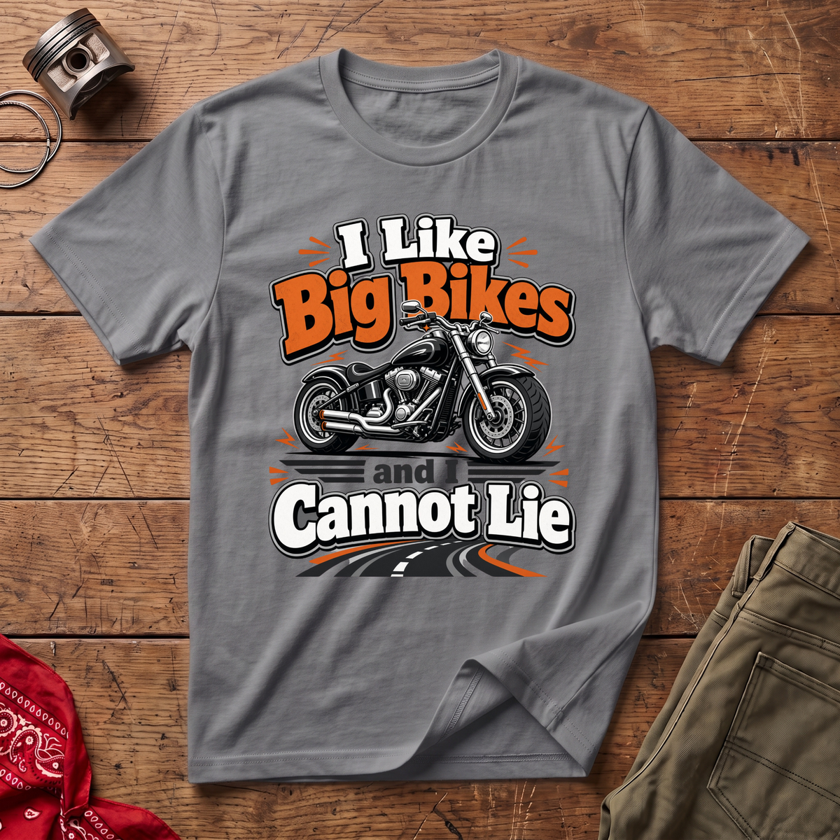I Like Big Bikes T-Shirt