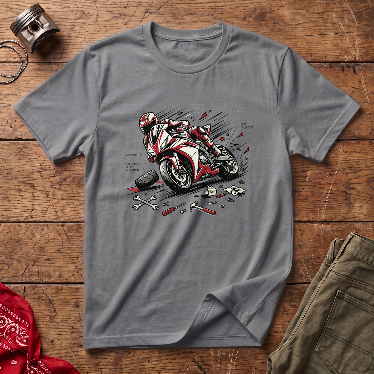Race Bike Mechanic T-Shirt