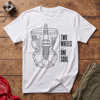 Two Wheels One Soul V3 T-Shirt