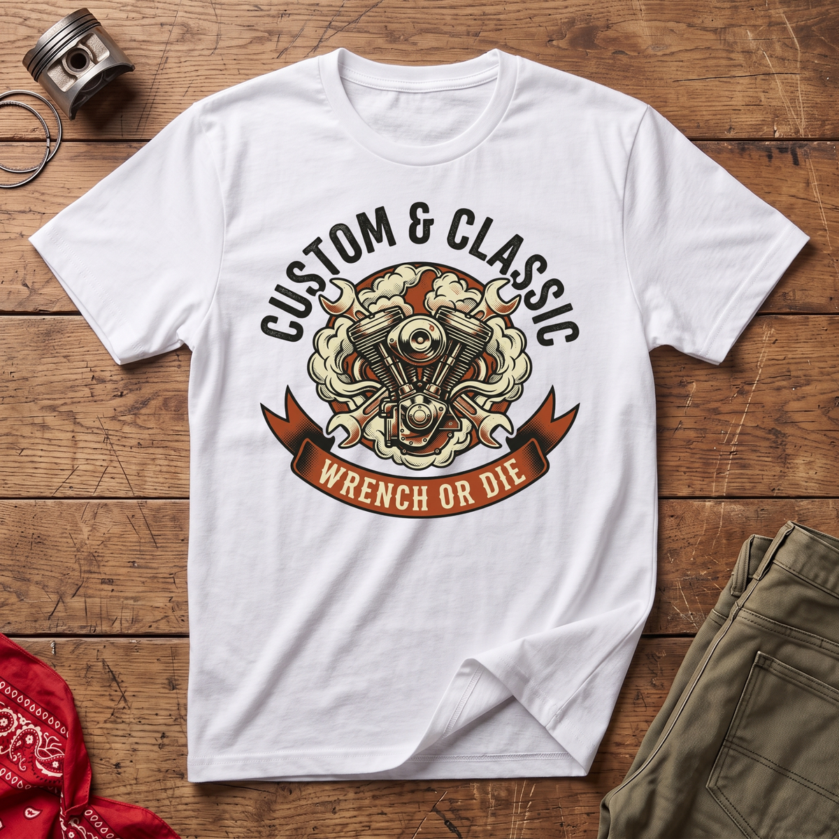 Wrench or Die T-Shirt