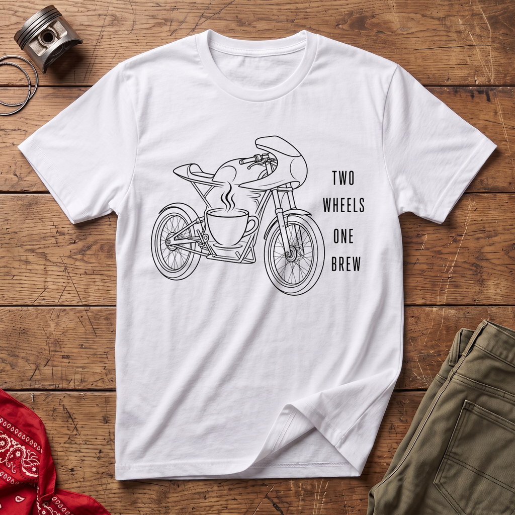 2 Wheels Brew T-Shirt