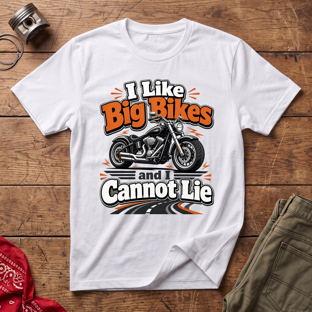 I Like Big Bikes T-Shirt