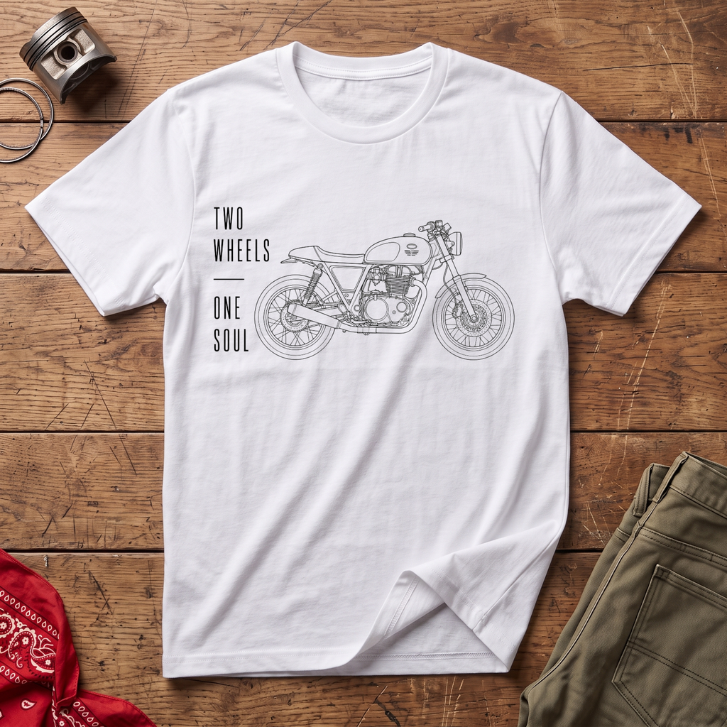 2 Wheels 1 Soul T-Shirt