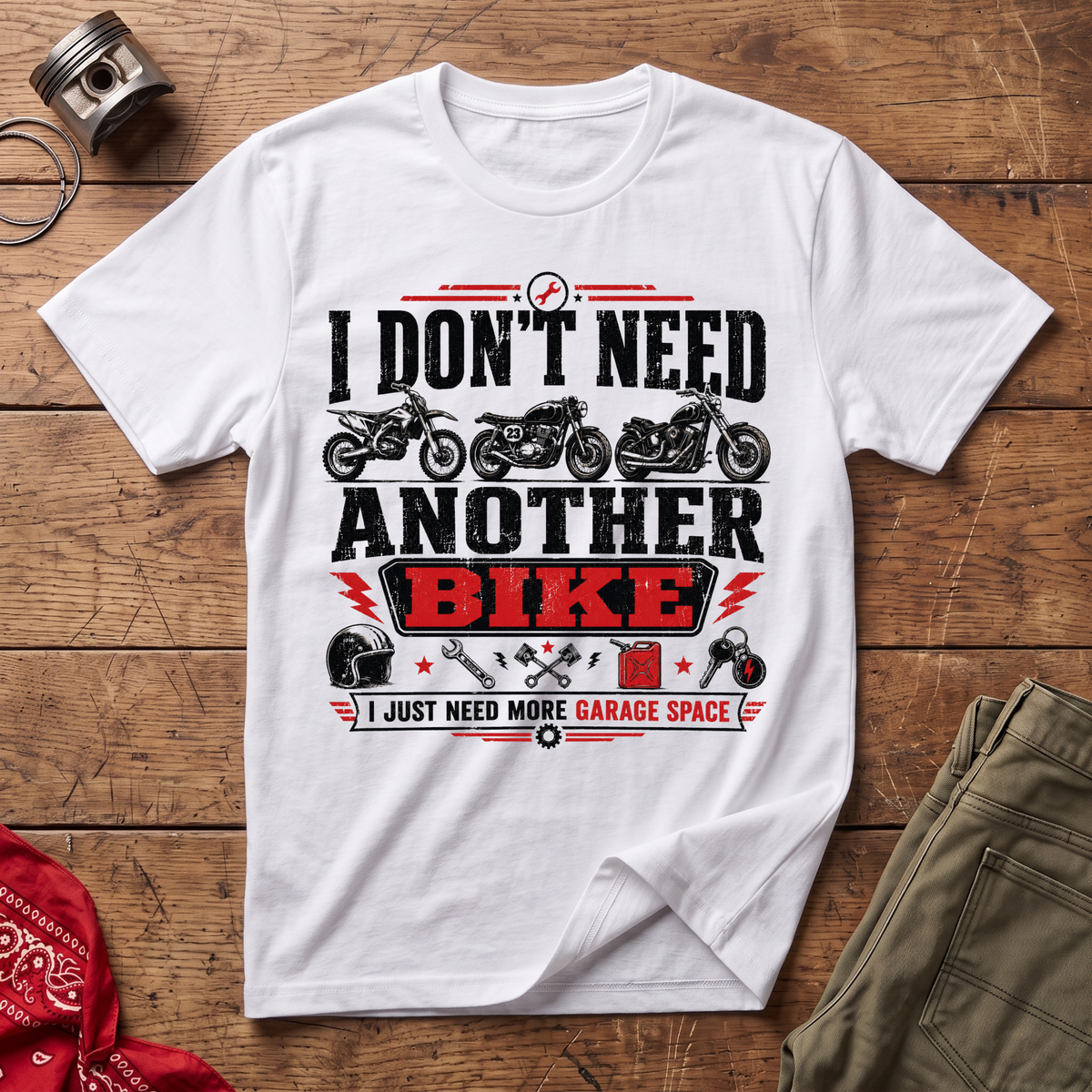 More Garage Space T-Shirt